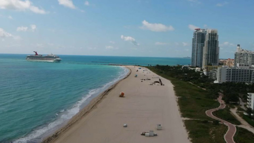 Eerie Drone Footage Shows an Empty South Florida During Coronavirus Pandemic