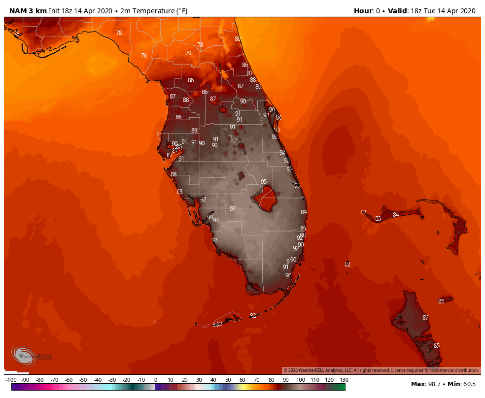 Miami is shattering heat records during a wildly-warm start to 2020, even by Florida standards