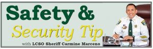 Safety & Security Tip - Lee County Sheriff's Office