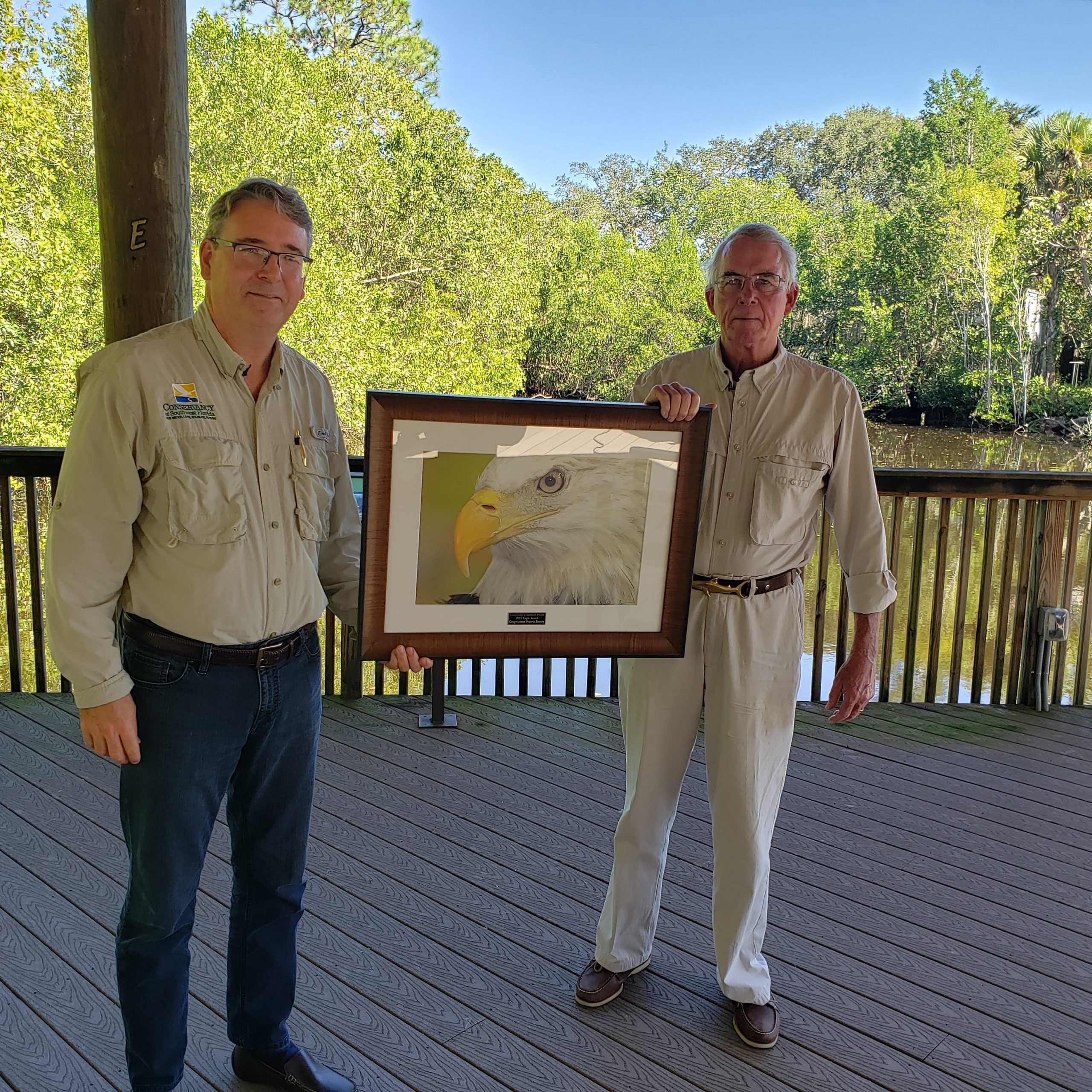 Retired U.S. Rep. Francis Rooney honored