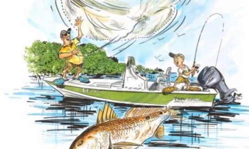 LY Fishing Tournament Logo Art